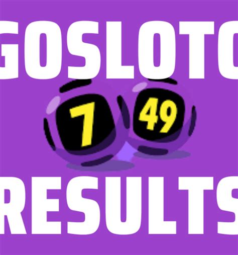 gosloto result|gosloto results 7 49 history.